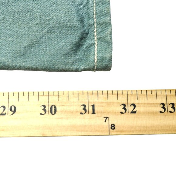 Vtg  Levis 501XX Denim Jeans Mens 36 Green Button Fly Mens 34 x 34 (34 x 31) - Picture 13 of 13